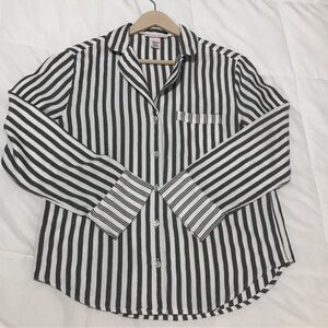 Victoria's Secret button down pajama XS
